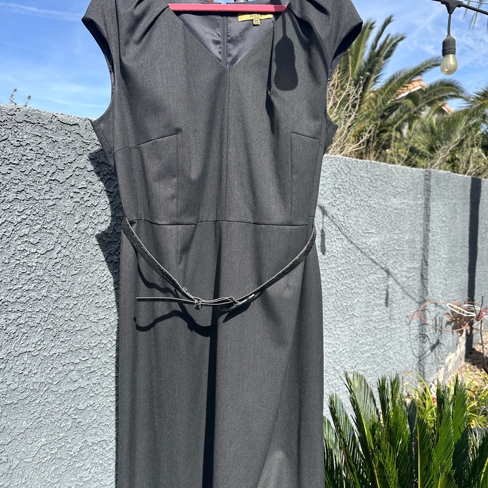 Alex Marie Charcoal Midi Dress